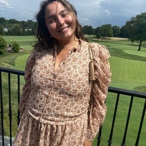 Brand new paisley dress from Italy